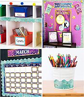 Carson-Dellosa Galaxy Scalloped Bulletin Board Borders, 3ft x 2-1/4in, Constellations, Pack Of 13 Strips