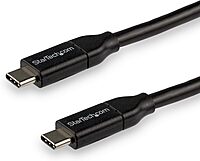 StarTech.com USB-C to USB-C Cable - 5A Power Delivery, USB 2.0