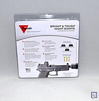 TRIJICON Bright & Tough Night Sights Suppressor Set for Glock Standard Frames