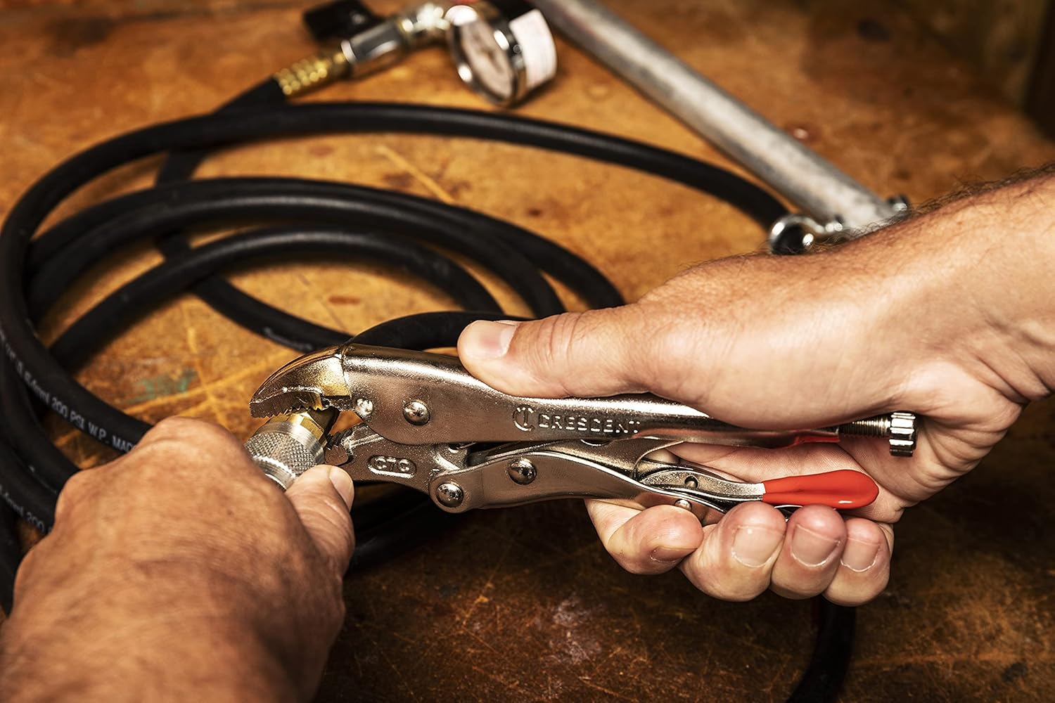 Crescent 5 Piece Curved & Long Nose Locking Plier Set | CLP5SETN-08 5 Piece New