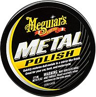 Meguiar's G211606 Metal Polish, Safe for All Uncoated Metals, Removes Stains and Swirls for a Quick and Easy Clean