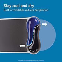 KENSINGTON Duo Gel Mouse & Keyboard Wrist Rests