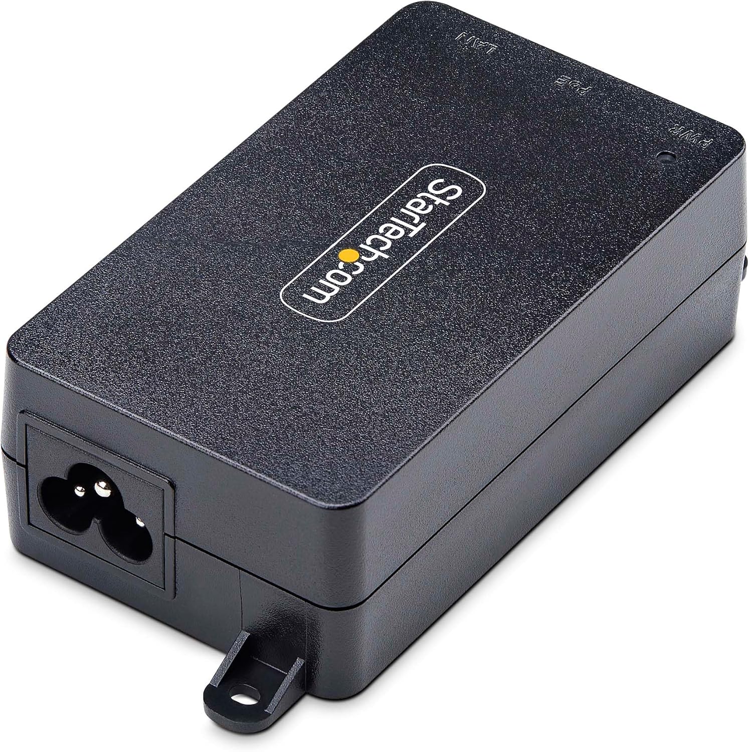 StarTech.com 1-Port Gigabit PoE+ Injector, 10M/100M/1G Ethernet, PoE/PoE+ (802.3af/802.3at), 30W Power Budget