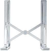 StarTech.com Foldable Laptop Riser Stand, Portable Height Adjustable Ergonomic Laptop Stand