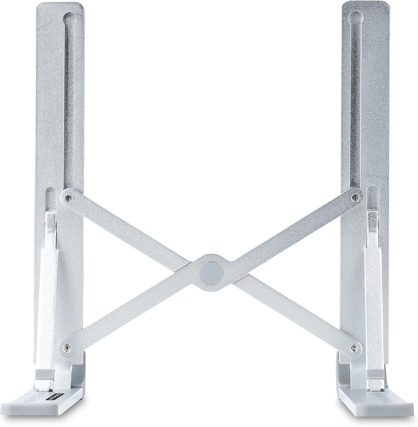 StarTech.com Foldable Laptop Riser Stand, Portable Height Adjustable Ergonomic Laptop Stand