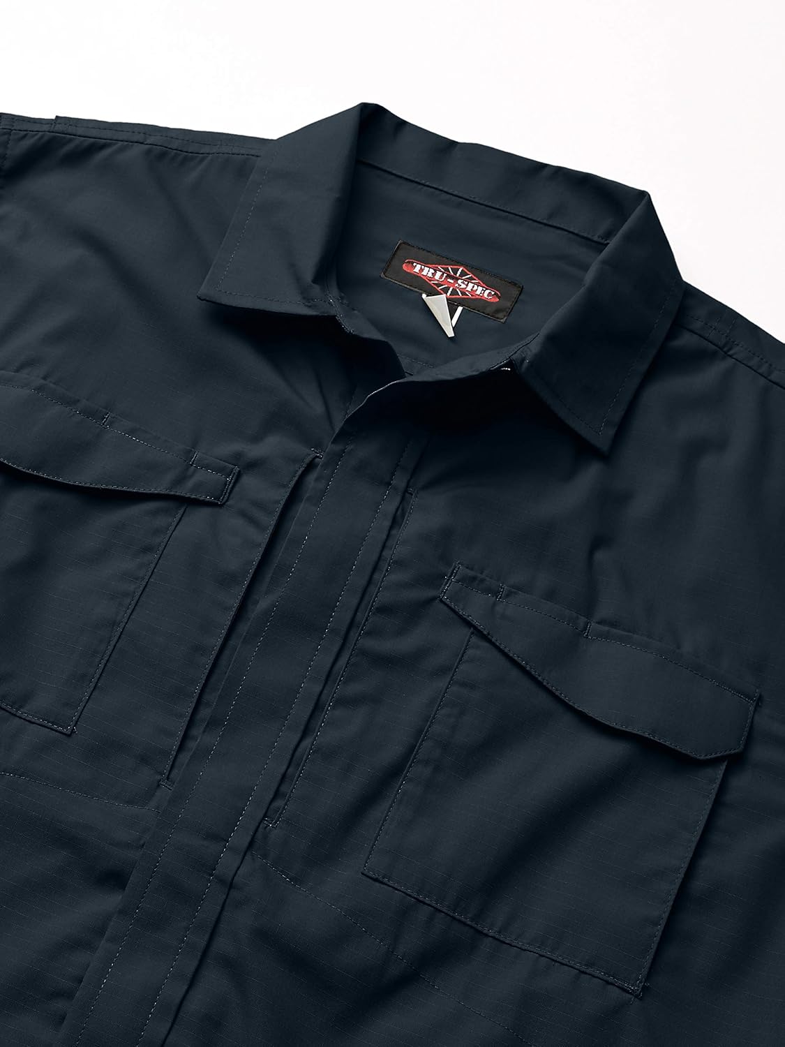 TRU-SPEC 24-7 1051002 Men's Ultralight Long Sleeve Uniform Shirt, Polyester Cotton Rip-Stop, X-Small Regular