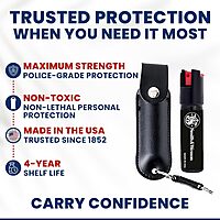 Smith & Wesson Pepper Shield Keychain Quick-Release Pepper Spray for Women