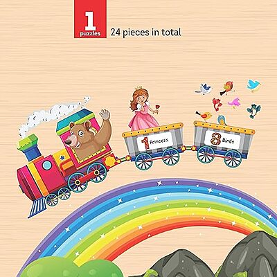 Number Train Puzzle Set