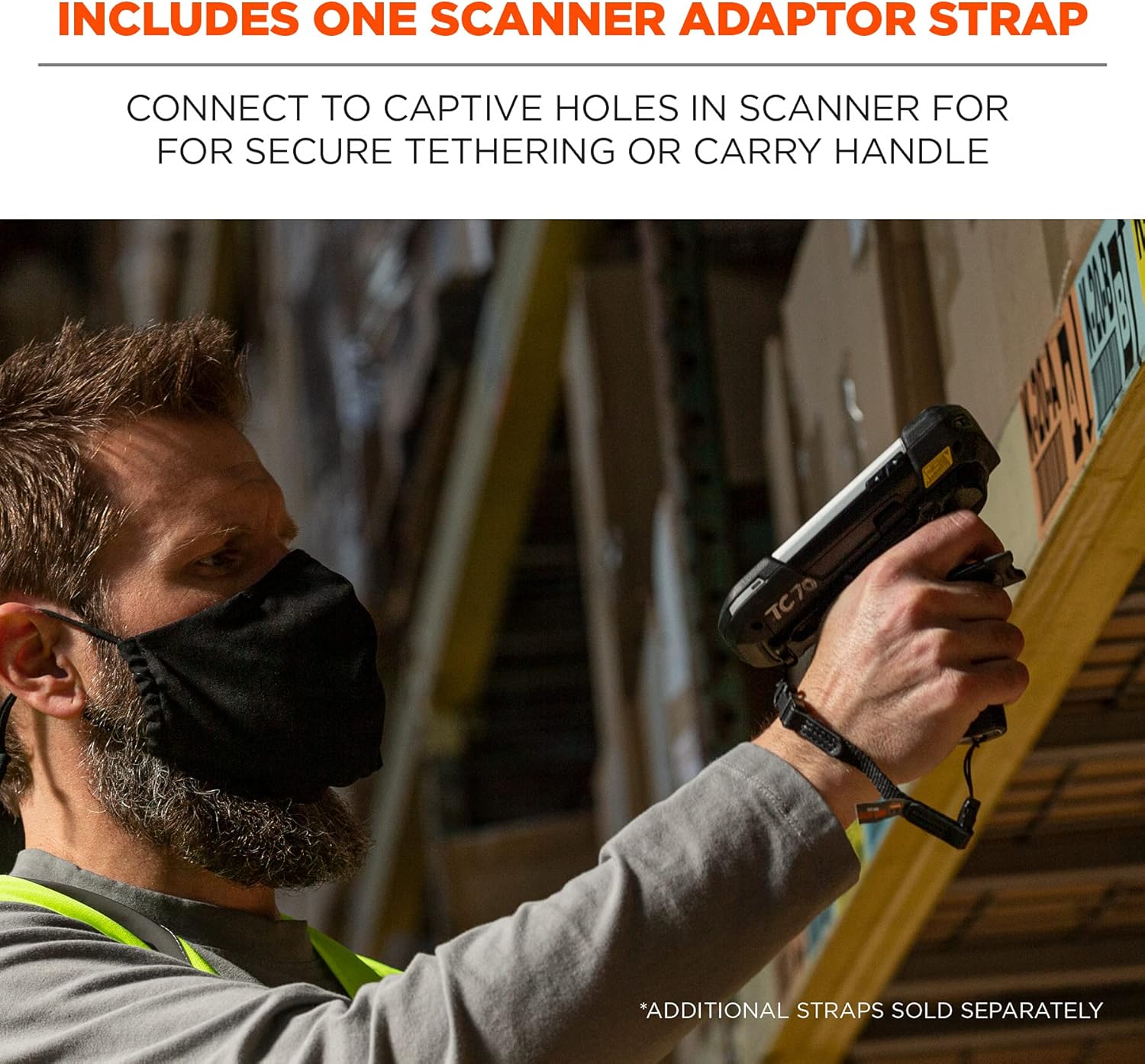 ERGODYNE Squids 3135 Barcode Scanner Belt with Hook