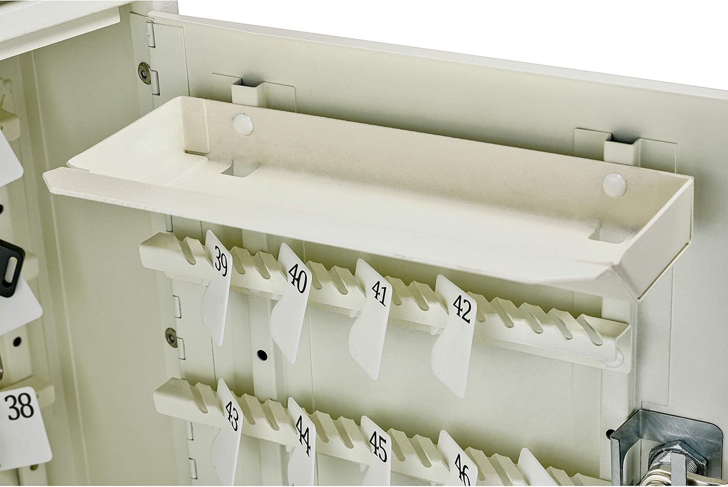 MAIL BOSS Key Boss Heavy-Duty High Security 105-Position Locking Key Cabinet & Drop Box