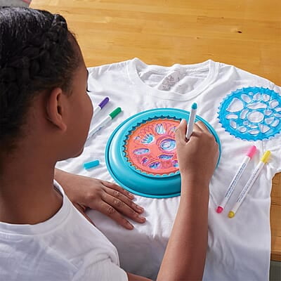 Spirograph Fabric Designer