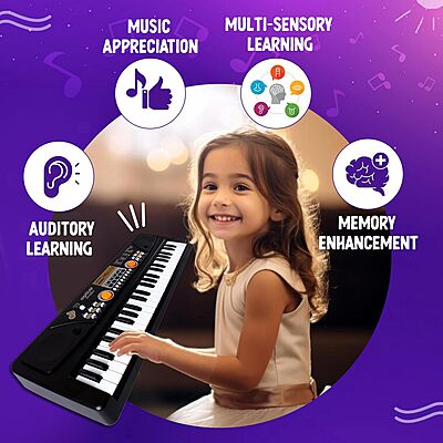 Gooyo GY-430A1 37-Key Musical Piano Keyboard with Microphone