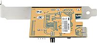 StarTech.com 1-Port PCI Express Serial Card, PCIe to RS232 (DB9) Serial Interface Card, PC Serial Card, 16C1050 UART