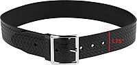 Perfect Fit 1.75in Garrison Leather Belt US Made, Black