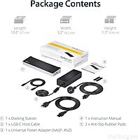 StarTech.com Universal USB-C Laptop Docking Station (Dual & Triple Monitor)
