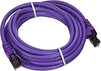Belkin Components A3L980-10-PUR-S 10FT CAT6 Purple Snagless Patch Cable