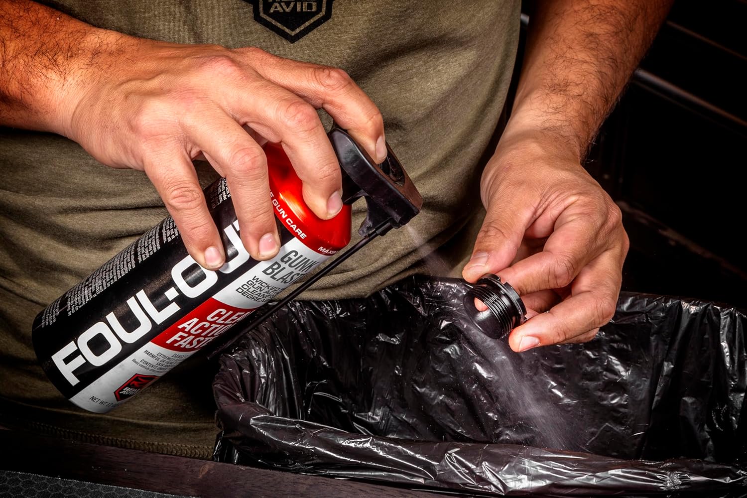 Real Avid Foul-Out Gunk Blaster - 12 Ounce Gun Cleaner Spray for Gun Maintenance