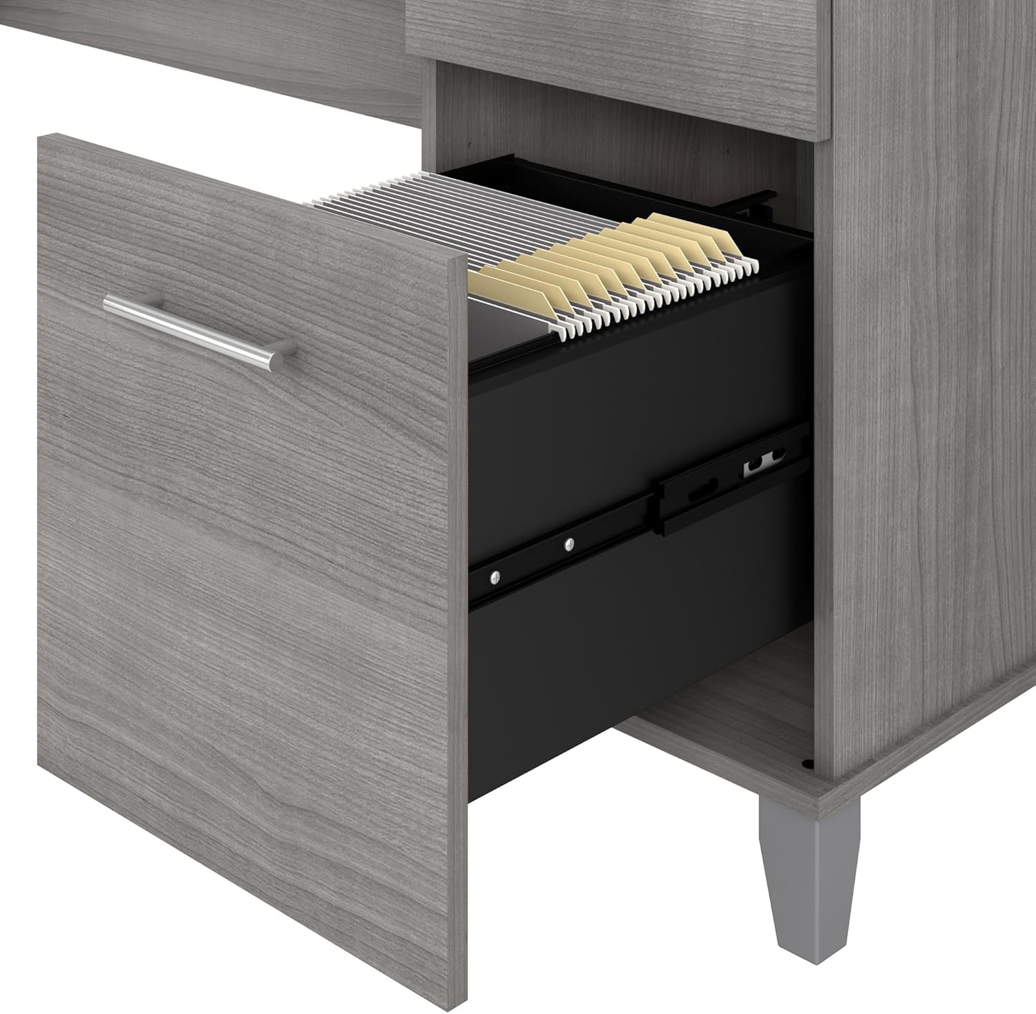 Bush Furniture Somerset 72W Office Desk with Drawers