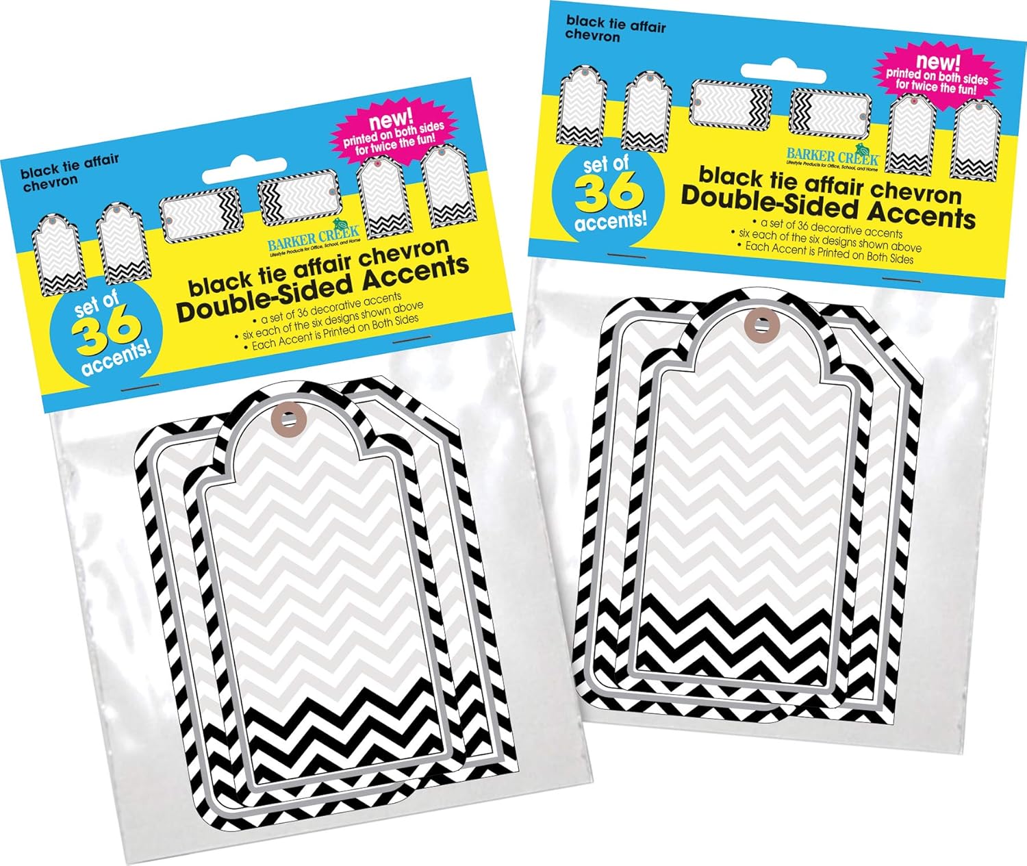 BARKER CREEK Double-Sided Cut-Out Accents