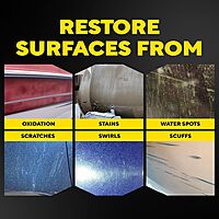 Meguiar's M4916 Marine/RV Heavy Duty Oxidation Remover, Oxidation, Water Spot, Stain