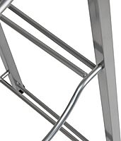 MIND READER 5 Gallon Water Jug Stand, Water Bottle Holder, Water Cooler Rack, Metal, Silver