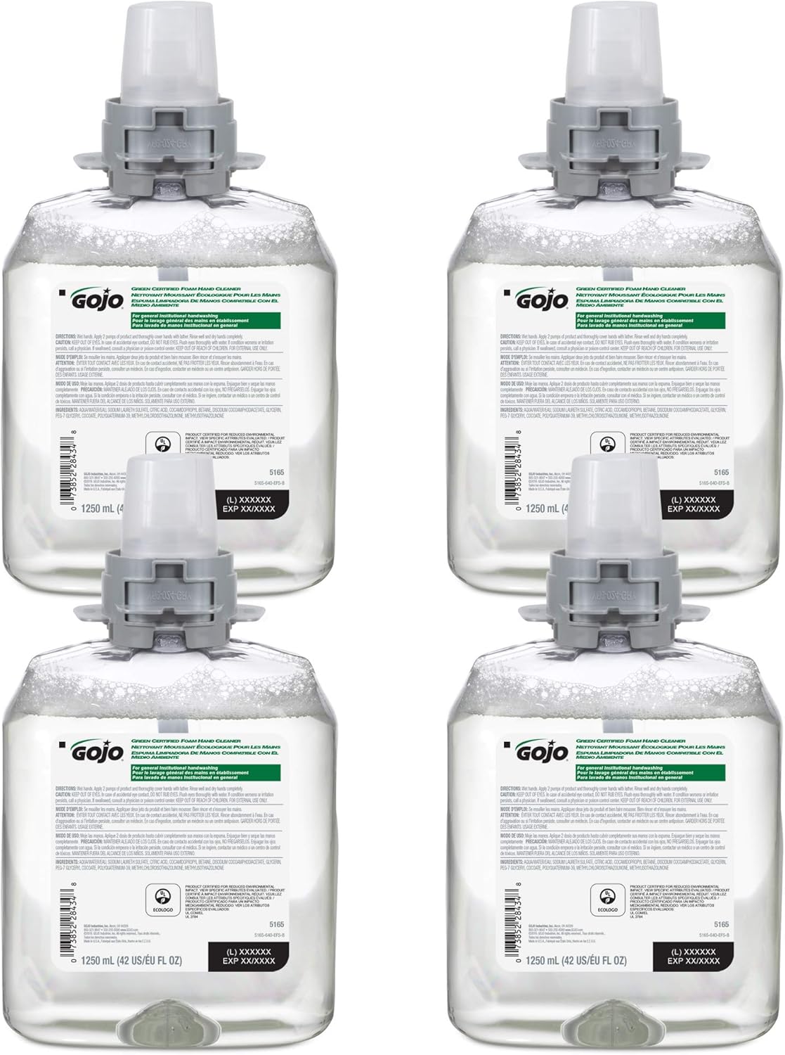 GOJO Green Certified Foam Refill for FMX Push-Style Dispensers