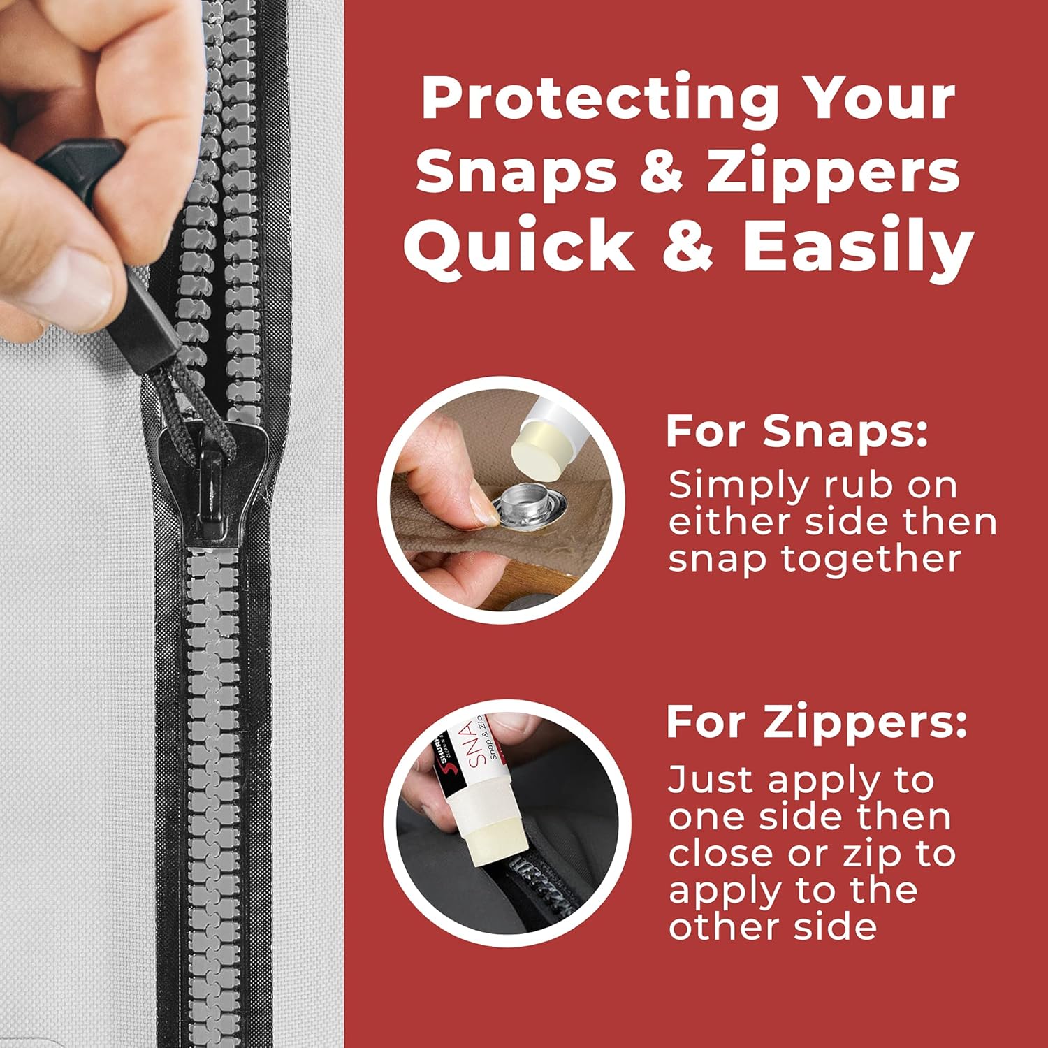 Shurhold Snap Stick Snap & Zipper Lubricant