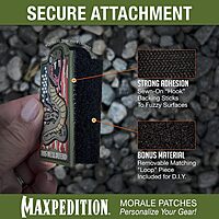 MAXPEDITION This We'll Defend 3D PVC Morale Patch
