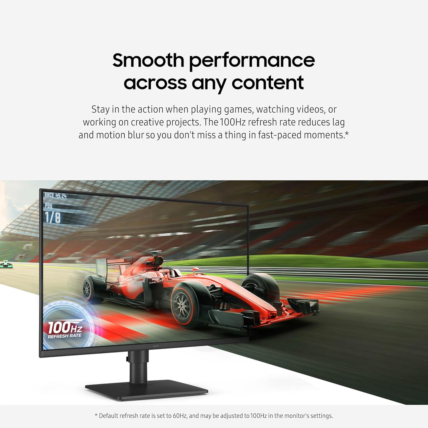 Samsung S40GD Borderless Business Monitor with IPS Panel, 100Hz Refresh Rate, Eye Saver Mode, Game Picture Mode