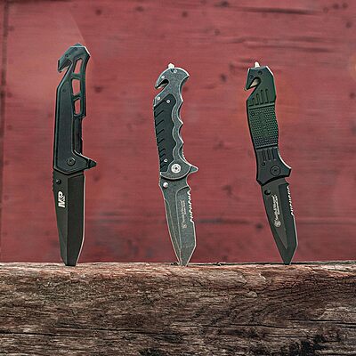 SMITH & WESSON First Response 8in Drop Point Folding Knife