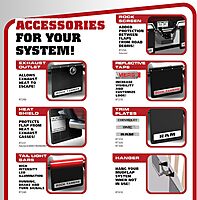 ROCK TAMERS Hub Mudflap System - Adjustable and Removable