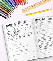 Spectrum Kindergarten Sight Words Workbook, Ages 5 to 6, High Frequency Reading and Writing Practice