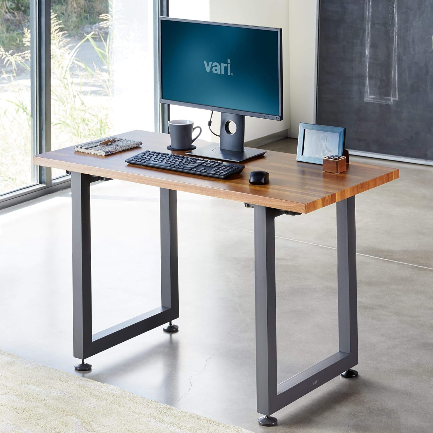 VARIDESK Acrylic Frosted Privacy Panel - Clamp-On Tool-Free