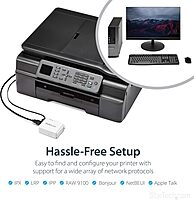 StarTech.com USB 2.0 10/100Mbps Network Print Server