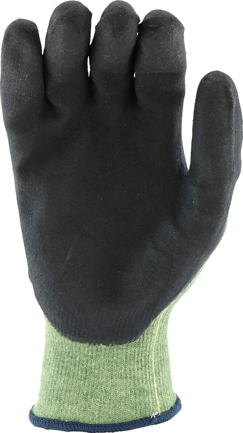 West Chester 713KSSN Kevlar/Steel Cut Resistant Gloves – [Pack of 12] Green, Medium