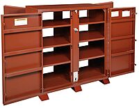 JOBOX 1-695990 32" Deep Heavy-Duty Four Door Cabinet