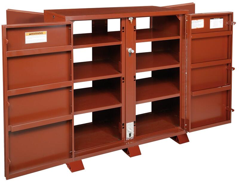 JOBOX 1-695990 32" Deep Heavy-Duty Four Door Cabinet