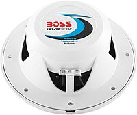 BOSS Audio Systems MR62W 6.5 inch Marine Boat Stereo Speakers - 200 Watts (per Pair), Coaxial, 2 Way, Full Range, 4 Ohms