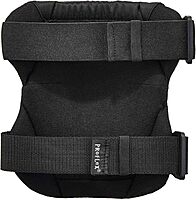 Ergodyne ProFlex 300 Rounded Cap Knee Pads, White Cap, Buckle Closure (Pair)