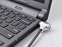 CODi Key Cable Lock, Black (A02001) - Integrated Security Solution for Laptops, Desktops and Monitors