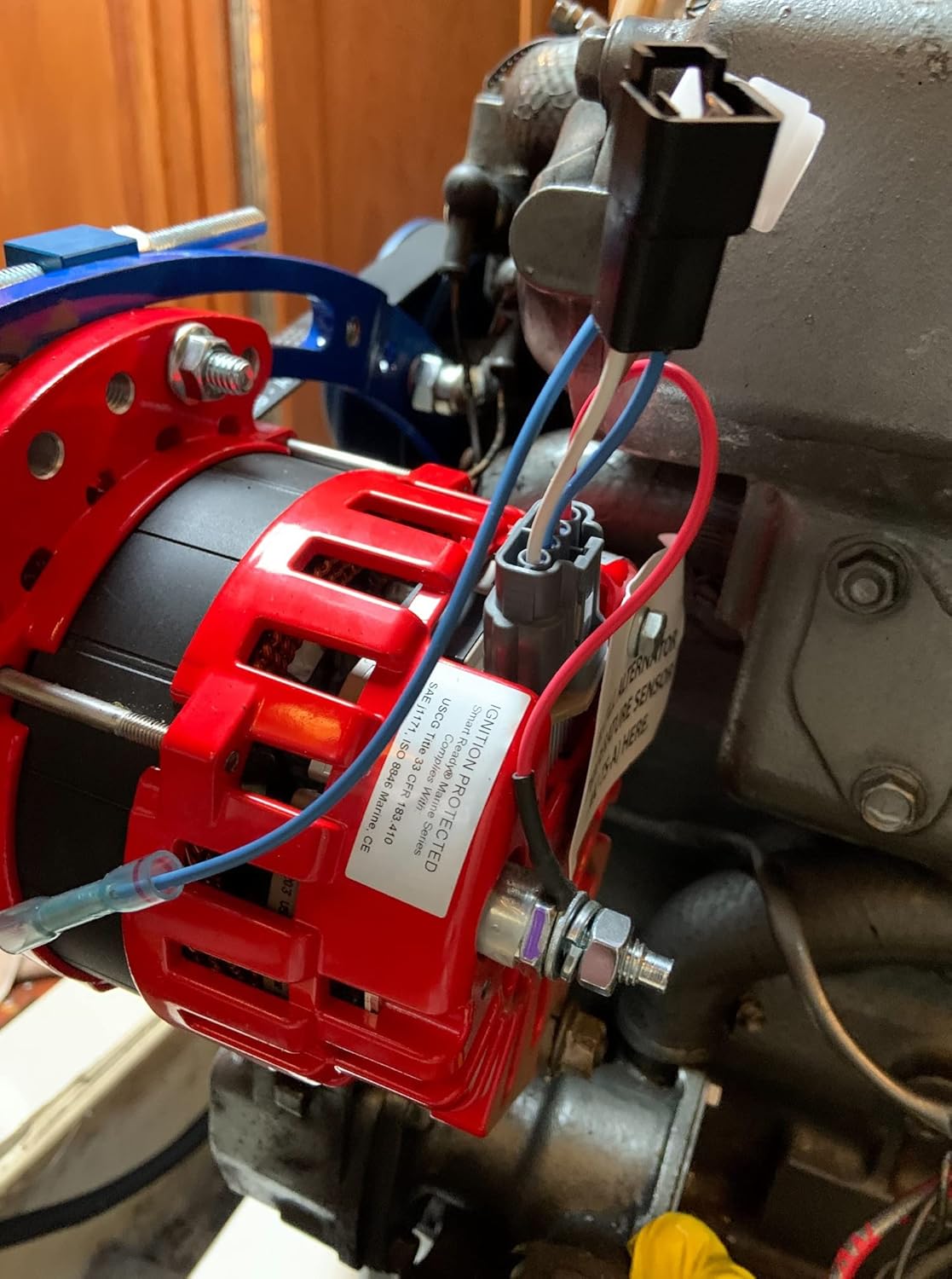 BALMAR Alternator 3.15" Dual Foot Saddle J10 Serpentine Pulley 170A 12V