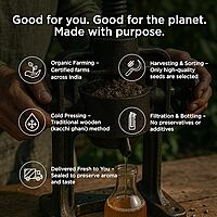 PURE&SURE - ORGANIC MUSTARD OIL 1 LTR