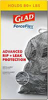 Glad Trash Bags, ForceFlexPlus Black Large Drawstring Garbage Bags, 30 Gal, 25 Ct (Package May Vary) 25 Count (Pack of 1)
