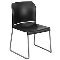 Flash Furniture HERCULES Series 880 lb Contoured Full-Back Stack Chair