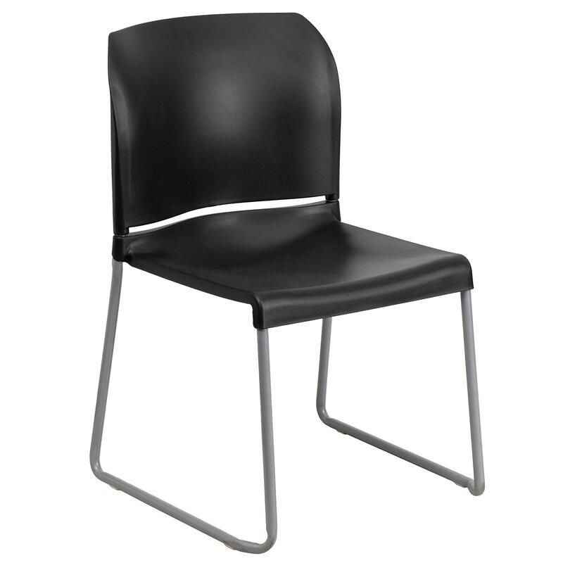 Flash Furniture HERCULES Series 880 lb Contoured Full-Back Stack Chair