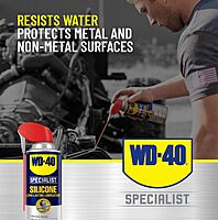 WD-40 Specialist Silicone Lubricant with SMART STRAW SPRAYS 2 WAYS, 11 OZ 1-Pack