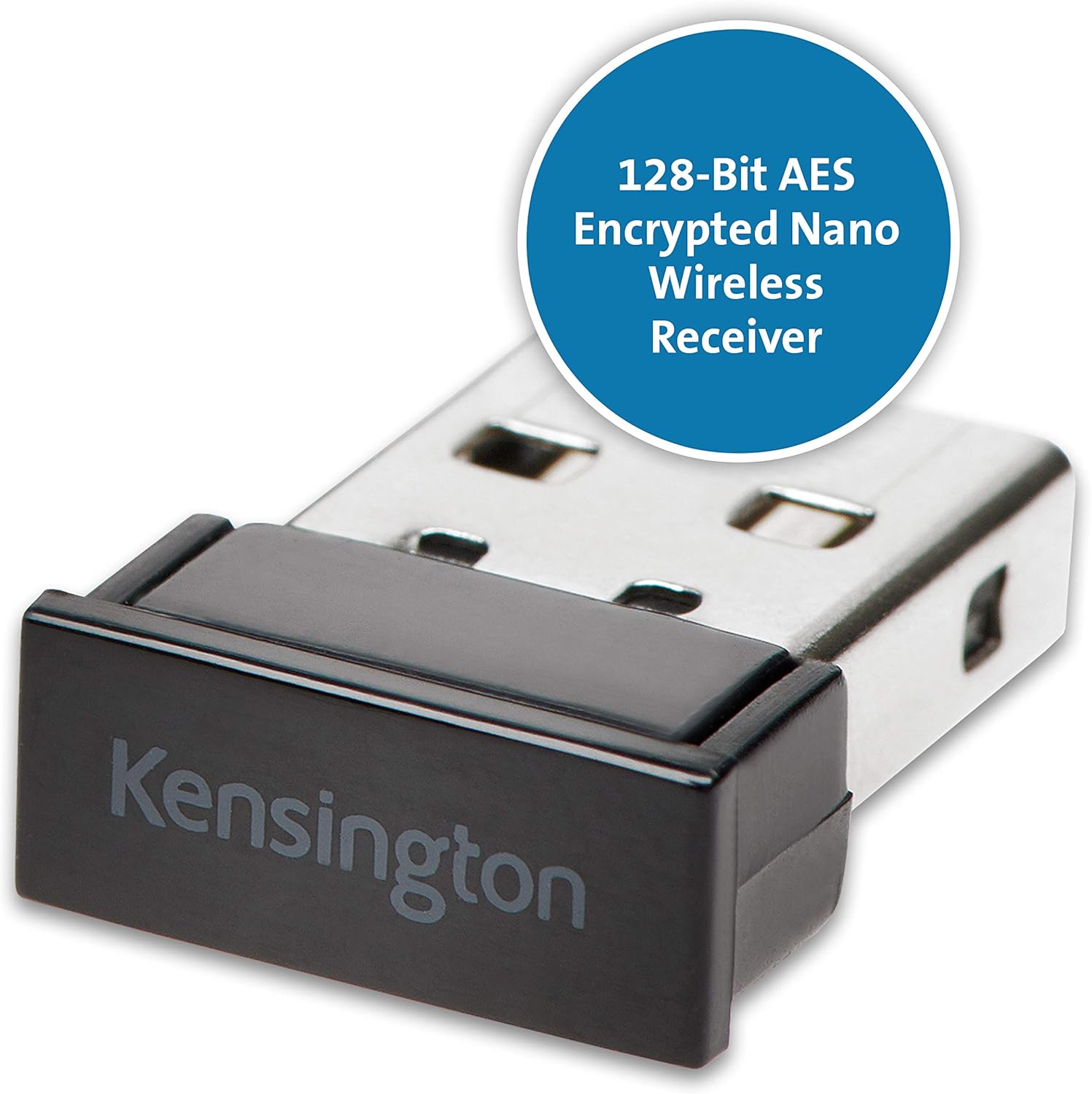 Kensington Slim Type Wireless Quiet Keyboard (K72344US), Black