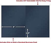 ComplyRight Tax Presentation Folders, Cardstock Report Covers