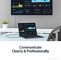 StarTech.com USB C to HDMI Cable - USB Type-C to HDMI 2.0 - 4K 60Hz - Black