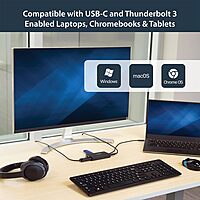 StarTech.com USB-C Multiport Adapter with Power Delivery